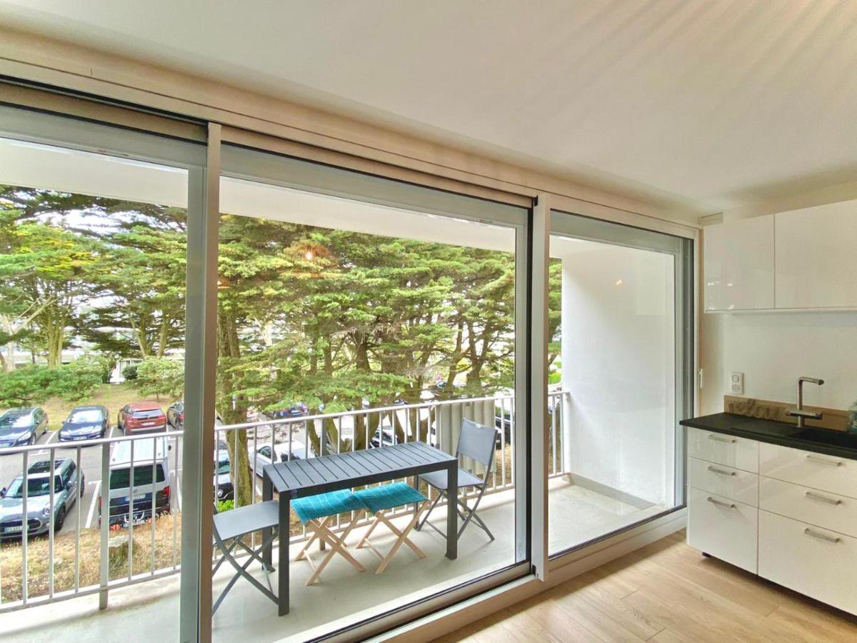 Appartement Residence Le Goulvars-Plage Du Goviro Quiberon Dış mekan fotoğraf